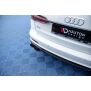 Maxton Design Heckdiffusor Ansatz für + Endschalldampfer Sportauspuff Attrappe Audi A6 C8 S-Line