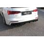 Maxton Design Heckdiffusor Ansatz für + Endschalldampfer Sportauspuff Attrappe Audi A6 C8 S-Line