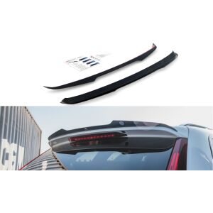 Maxton Design Spoiler CAP für Volvo XC60 Mk2 R-Design schwarz Hochglanz