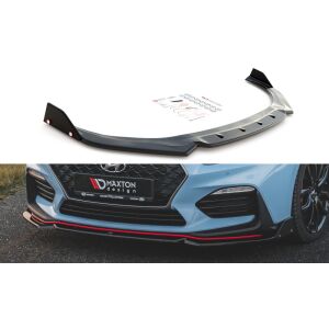 Maxton Design Front Ansatz +Flaps für V.6 / V6 Hyundai I30 N Mk3 Hatchback/Fastback