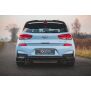 Maxton Design Heck Ansatz Flaps Diffusor +Flaps für V.7 / V7 Hyundai I30 N Mk3 Hatchback