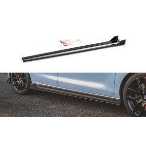 Maxton Design Seitenschweller Ansatz für + Flaps  V.5 / V5 Hyundai I30 N Mk3 / Mk3 FL Hatchback/Fastback