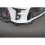 Maxton Design Robuste Racing Front Ansatz für passend +Flaps für Toyota GR Yaris Mk4 schwarz Hochglanz