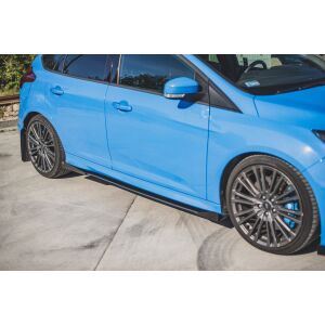 Maxton Design Side Flaps Ford Focus RS Mk3 schwarz Hochglanz