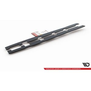 Maxton Design Robuste Racing Seitenschweller Ansatz für für Ford Focus RS Mk3