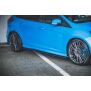Maxton Design Robuste Racing Seitenschweller Ansatz für für Ford Focus RS Mk3