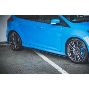 Maxton Design Robuste Racing Seitenschweller Ansatz für für Ford Focus RS Mk3