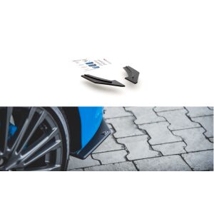 Maxton Design Robuste Racing Heck Ansatz Flaps Diffusor für Ford Focus RS Mk3