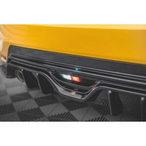 Maxton Design Heckdiffusor Ansatz für Toyota GR Yaris Mk4 schwarz Hochglanz