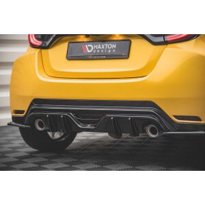Maxton Design Heckdiffusor Ansatz für Toyota GR Yaris Mk4 schwarz Hochglanz