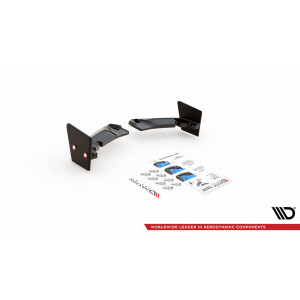 Maxton Design Heck Ansatz Flaps Diffusor +Flaps für V.4 / V4 Toyota GR Yaris Mk4
