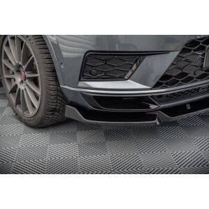 Maxton Design Front Ansatz V.1 / V1 für Cupra Ateca schwarz Hochglanz