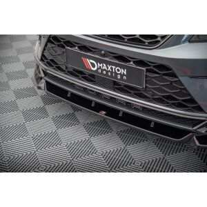 Maxton Design Front Ansatz V.1 / V1 für Cupra Ateca schwarz Hochglanz