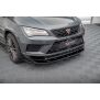 Maxton Design Front Ansatz V.2 / V2 für Cupra Ateca schwarz Hochglanz