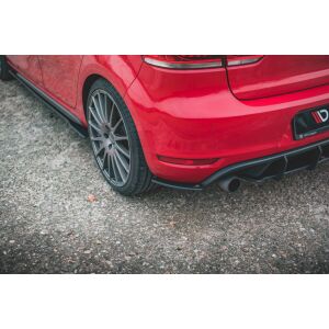 Maxton Design Robuste Racing Heck Ansatz Flaps Diffusor für Volkswagen Golf GTI Mk6