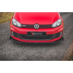 Maxton Design Flaps Volkswagen Golf GTI Mk6 schwarz Hochglanz