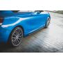 Maxton Design Side Flaps BMW 1er F21 M135i / M140i / M-Paket schwarz Hochglanz