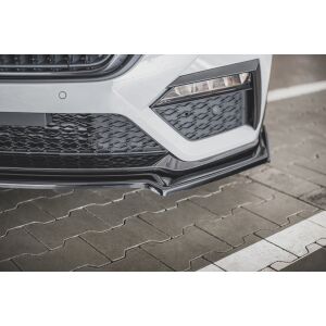 Maxton Design Front Ansatz +Flaps für V.2 / V2 Skoda Octavia RS Mk4