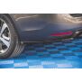 Maxton Design Heck Ansatz Flaps Diffusor V.2 / V2 für Peugeot 308 SW Mk2 Facelift schwarz Hochglanz