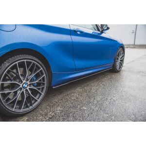 Maxton Design Robuste Racing Seitenschweller Ansatz für für BMW 1er F21 M135i / M140i / M-Paket