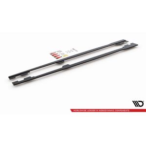 Maxton Design Robuste Racing Seitenschweller Ansatz für für BMW 1er F21 M135i / M140i / M-Paket