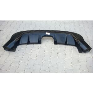 Maxton Design Heckdiffusor Ansatz für Ford Focus ST Mk3 (RS Look) schwarz Hochglanz