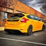 Maxton Design Heckdiffusor Ansatz für Ford Focus ST Mk3 (RS Look) schwarz Hochglanz