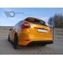 Maxton Design Heckdiffusor Ansatz für Ford Focus ST Mk3 (RS Look) schwarz Hochglanz