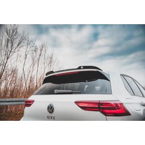 Maxton Design Spoiler CAP V.2 / V2 für Volkswagen Golf 8 GTI schwarz Hochglanz