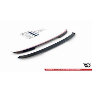 Maxton Design Spoiler CAP V.2 / V2 für Volkswagen Golf 8 GTI schwarz Hochglanz