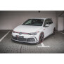 Maxton Design Front Ansatz +Flaps für V.3 / V3 Volkswagen Golf 8 GTI