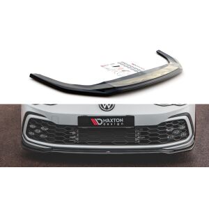 Maxton Design Front Ansatz V.4 / V4 für Volkswagen Golf 8 GTI schwarz Hochglanz