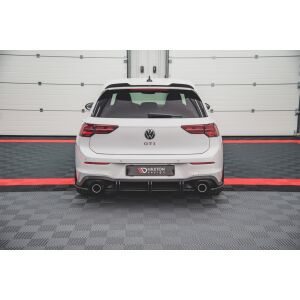 Maxton Design Robuste Racing Heck Ansatz Flaps Diffusor für Volkswagen Golf 8 GTI