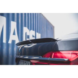 Maxton Design Spoiler CAP für BMW 7 M-Paket G11 schwarz Hochglanz