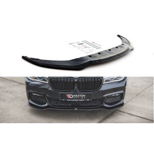 Maxton Design Front Ansatz V.1 / V1 für BMW 7 M-Paket G11 schwarz Hochglanz