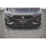 Maxton Design Front Ansatz V.1 / V1 für Seat Leon FR Mk4 schwarz Hochglanz