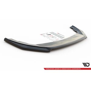 Maxton Design Front Ansatz V.3 / V3 für Seat Leon FR Mk4 schwarz Hochglanz