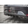 Maxton Design Heckdiffusor Ansatz für Seat Leon FR ST Mk4 schwarz Hochglanz