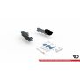 Maxton Design Hintere Seiten Flaps für BMW 1er F20 M-Paket Facelift / M140i schwarz Hochglanz