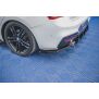 Maxton Design Hintere Seiten Flaps für BMW 1er F20 M-Paket Facelift / M140i schwarz Hochglanz