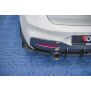 Maxton Design Hintere Seiten Flaps für BMW 1er F20 M-Paket Facelift / M140i schwarz Hochglanz