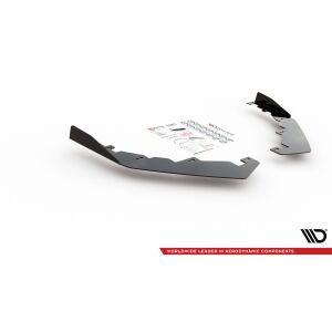 Maxton Design Flaps Volkswagen Golf 8 GTI  schwarz Hochglanz