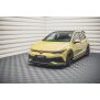 Maxton Design Front Ansatz +Flaps für V.1 / V1 Volkswagen Golf 8 GTI Clubsport