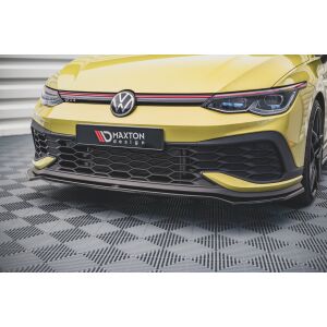 Maxton Design Front Ansatz V.3 / V3 für Volkswagen Golf 8 GTI Clubsport schwarz Hochglanz