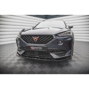 Maxton Design Front Ansatz V.1 / V1 für Cupra Formentor schwarz Hochglanz