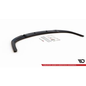 Maxton Design Front Ansatz für Mitsubishi Lancer Sportback Mk8 schwarz Hochglanz