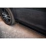 Maxton Design Seitenschweller Ansatz für Mitsubishi Lancer Mk8 schwarz Hochglanz