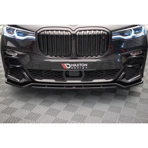 Maxton Design Front Ansatz V.1 / V1 für BMW X7 M G07 schwarz Hochglanz