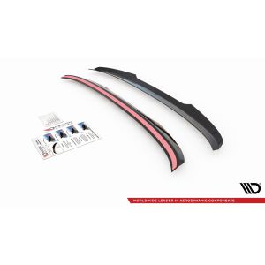 Maxton Design Spoiler CAP für BMW 5er G30 Facelift M-Paket schwarz Hochglanz