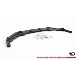 Maxton Design Front Ansatz V.1 / V1 für BMW 5er G30 Facelift M-Paket schwarz Hochglanz